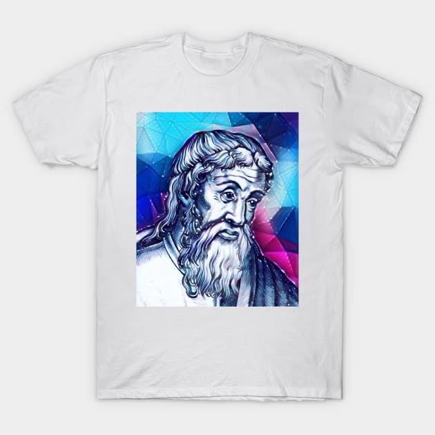 Strabo Snowy Portrait | Strabo Artwork 13 T-Shirt by JustLit